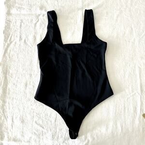 Good American Square Neck Tank Bodysuit